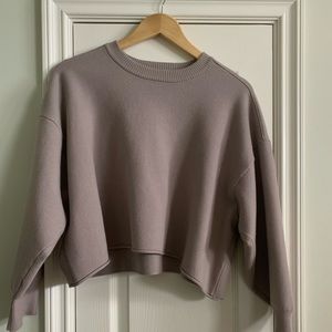 Zara Knit Mushroom Sweater